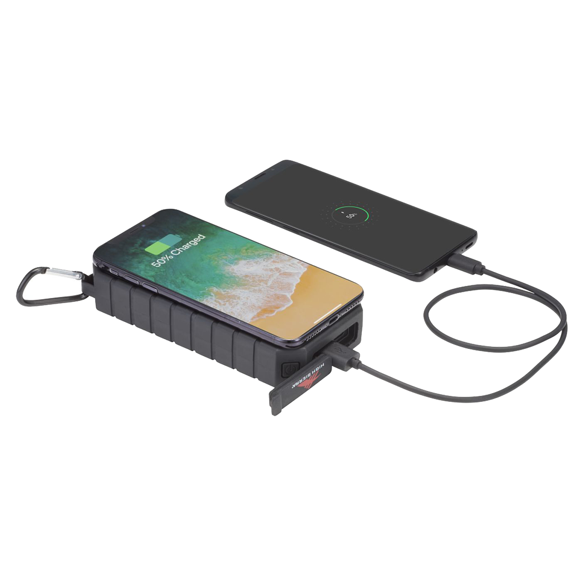 High Sierra® IPX 5 Solar 10,000 mAh Power Bank