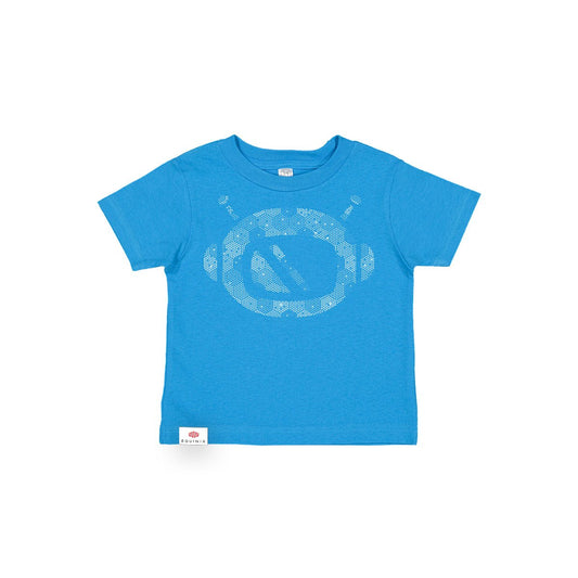 Big Bot, Little Fortress Toddler T-Shirt (Straight Fit - Cobalt)