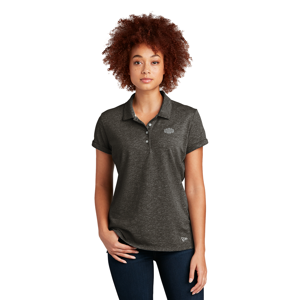 Ladies' Fortress New Era Slub Twist  Polo