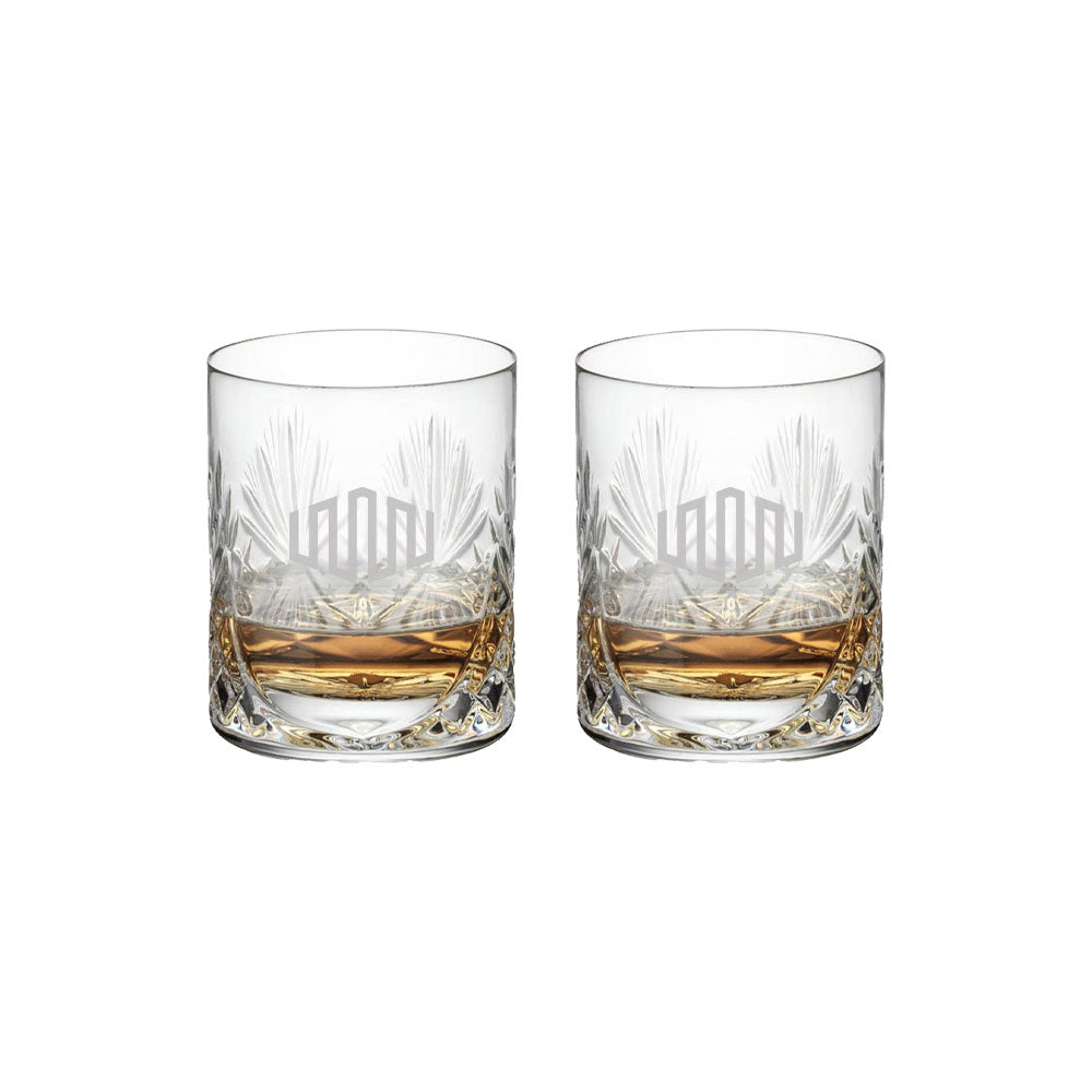 Crystal Whiskey Glasses (Set of 2)