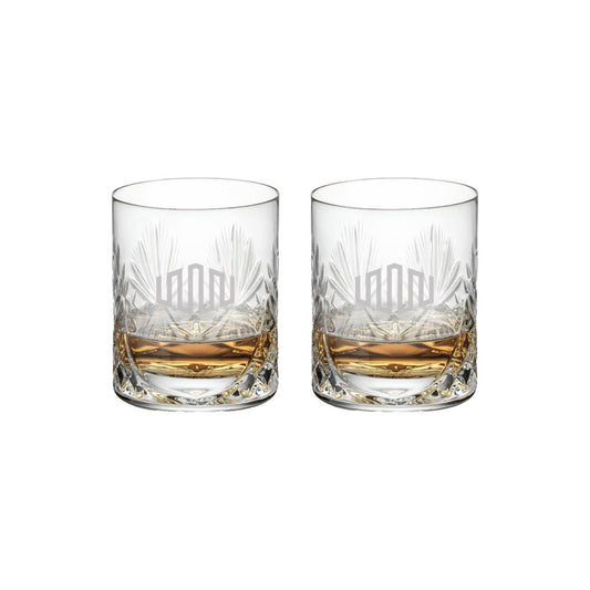 Crystal Whiskey Glasses (Set of 2)